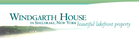 Windgarth House : Beautiful Lakehouse Rental : In Sheldrake, NY